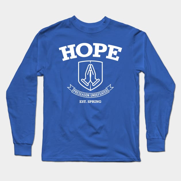 Hope University Long Sleeve T-Shirt by Wright Art